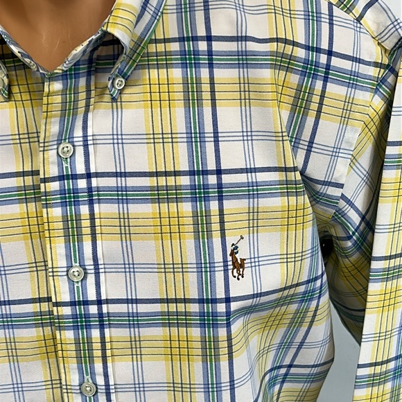 Ralph Lauren long sleeve button down collar shirt. XXL - Picture 4 of 7